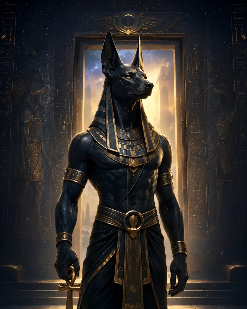 Anubis, Neter égyptien gardien des passages et des transformations